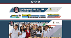 Desktop Screenshot of cobaq.edu.mx